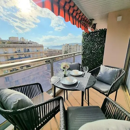 Juan Les Pins View 아파트 *